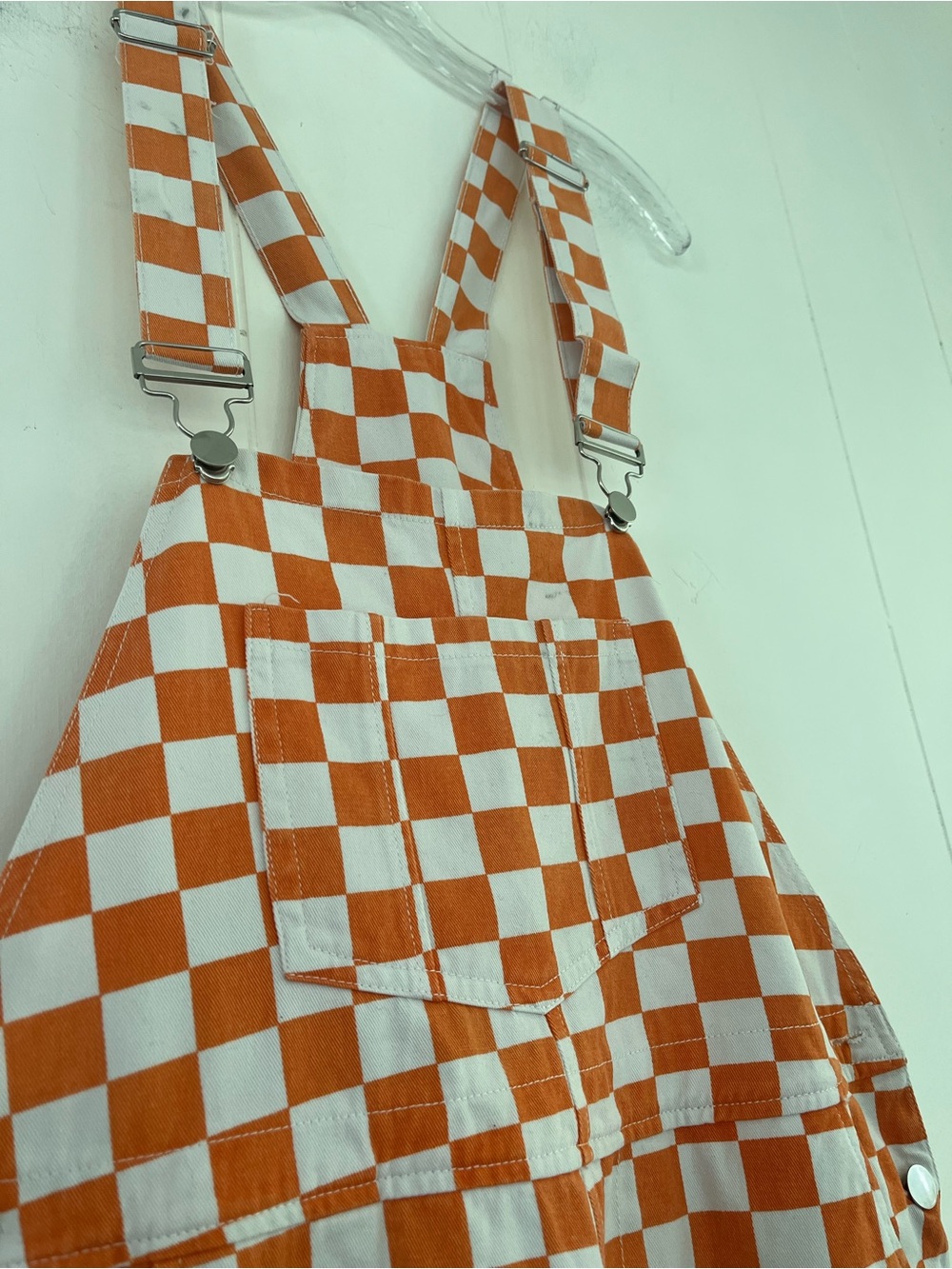 Tennessee VOLS Orange White
Checkerboard Overalls Size Small - Picture 13 of 15